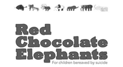 red chocolate elephants